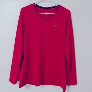 Nike Pro Long Sleeve Workout Tee Sz M
